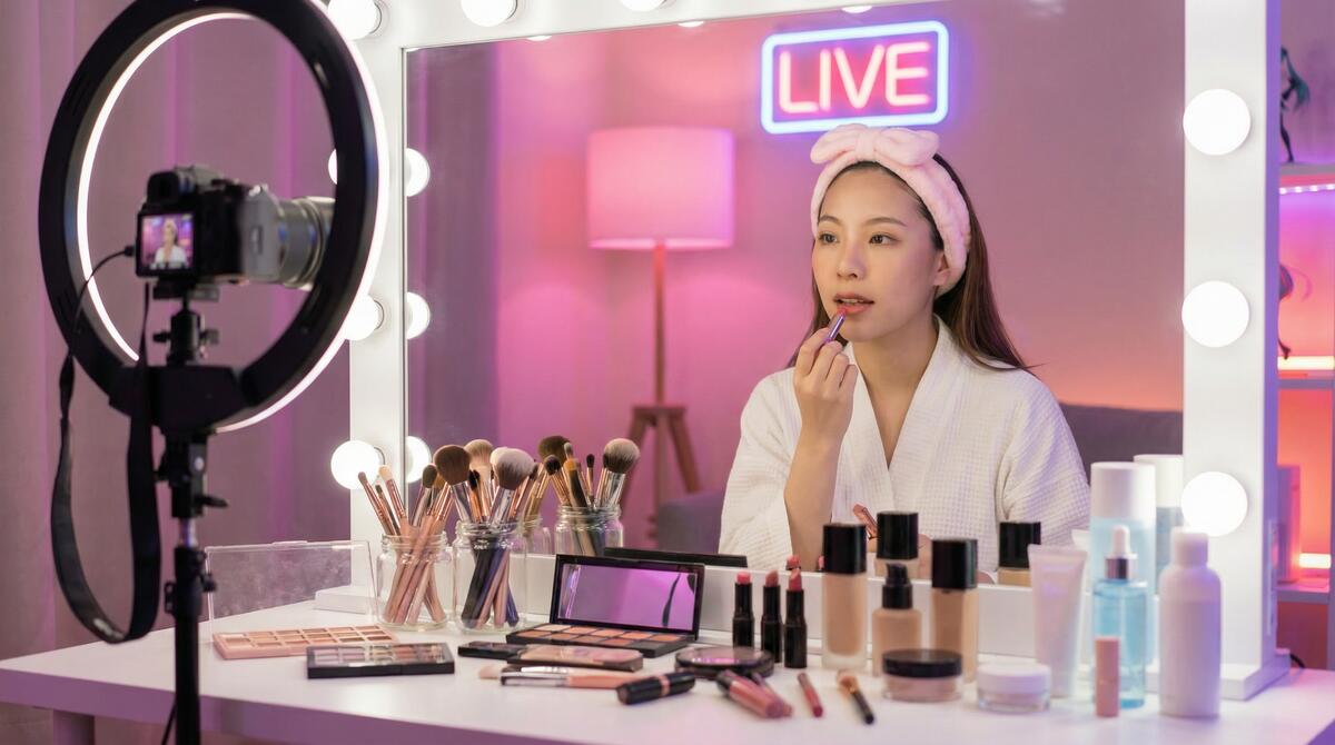 萝莉岛美妆视频教程